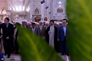 تجدید میثاق مسئولان و کارکنان سازمان حج و زیارت با آرمان‌های حضرت امام(س)