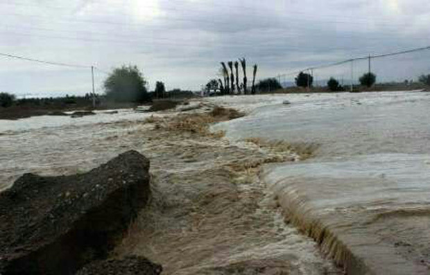 رکورد 17 ساله بارش های اردیبهشت در نیکشهر شکسته شد