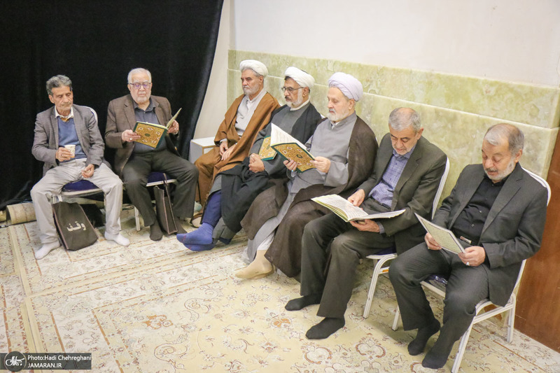 مراسم بزرگداشت آیت موسوی تبریزی در قم