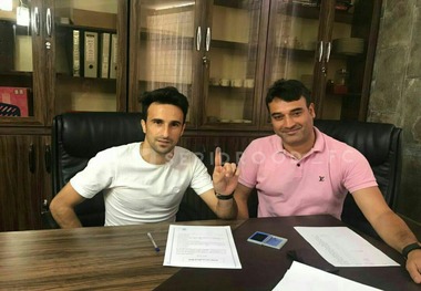 نزهتی با سپیدرود یک‌ساله تمدید کرد+ عکس
