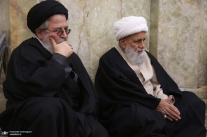 مراسم بزرگداشت همسر شهید مطهری در مسجد اعظم قم