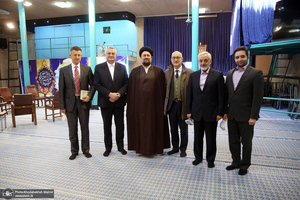 دیدار مفتی اعظم و سفیر کرواسی در ایران با سید حسن خمینی