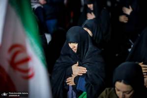 چهل و یکمین شب اجتماع پر شور مردم در شهرک ولیعصر (عج)