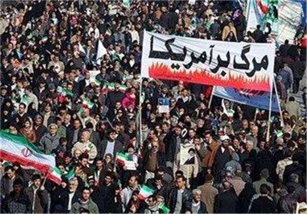 راهپیمایی مردمی در مشهد