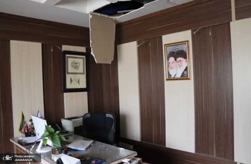 خسارت به دانشگاه علامه طباطبایی