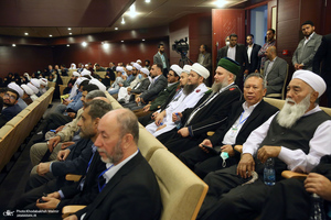 دیدار میهمانان سی و ششمین کنفرانس وحدت اسلامی با سید حسن خمینی