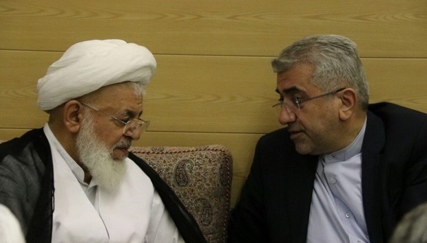 وزیر نیرو با امام جمعه یزد دیدار کرد