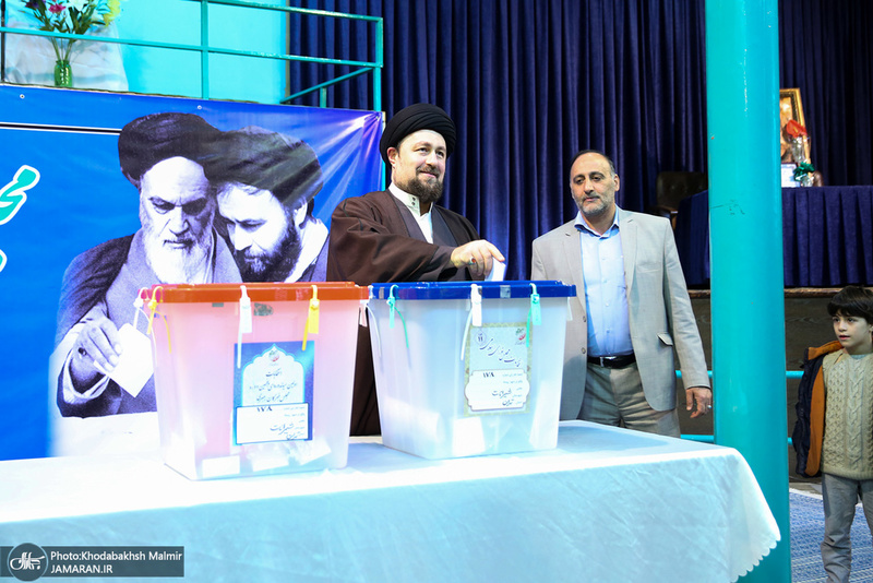 حضور سید حسن خمینی در انتخابات