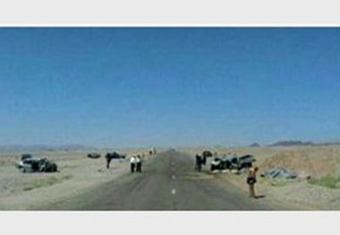 
 تصادف ۳خودرو در خراسان با ۵کشته برجای گذاشت