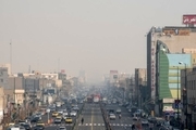غلظت آلاینده های جوی استان تهران افزایش می یابد