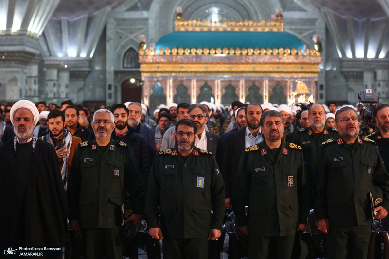 گردهمایی سراسری بسیج دانشجویی و طلاب در حرم مطهر امام خمینی (س) - 2