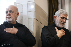 مراسم چهلمین روز شهادت سپهبد حسین سلامی