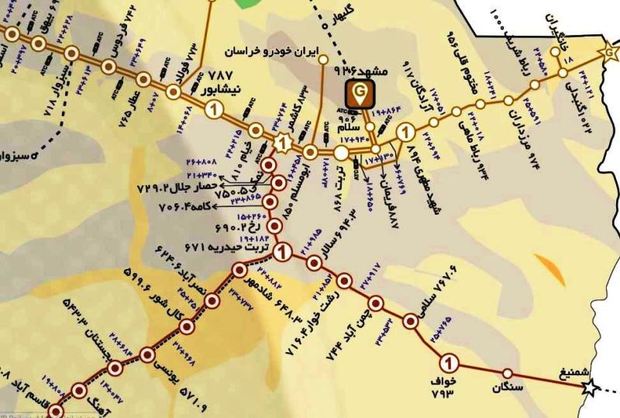 زیرساخت آماده شبکه ریلی خراسان و جای خالی قطار گردشگری