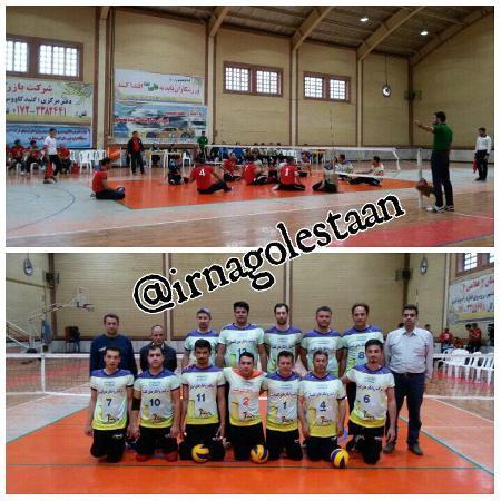 پیروزی تیم والیبال نشسته روانکارهای گلستان بر شهرداری ارومیه