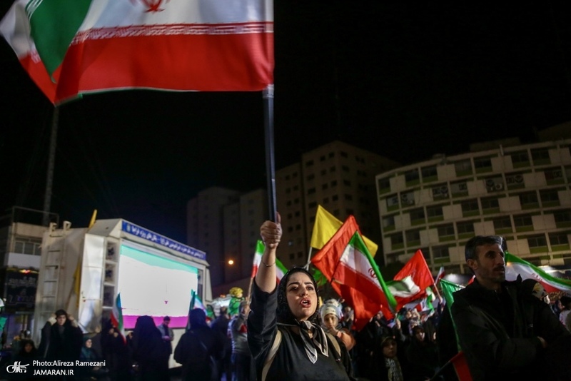 چهل و هفتمين شب اجتماع پرشور مردم در ميدان وليعصر (عج)