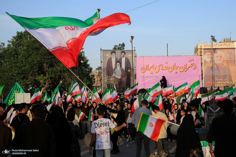 رزمایش «دختران جان‌فدای ایران» در فسا