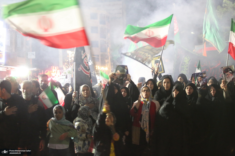 سی و نهمین شب اجتماع پرشور مردم در رباط کریم