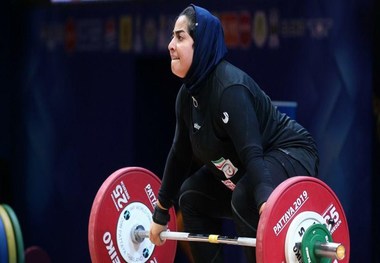 هفتمی جهانفکریان در دسته 87 کیلوگرم بانوان
