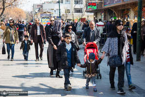 حال و هوای نوروزی محدوده بازار تهران