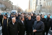 حضور جمعی از سفرای خارجی مقیم تهران در مراسم تشییع پیکر سردار سلیمانی