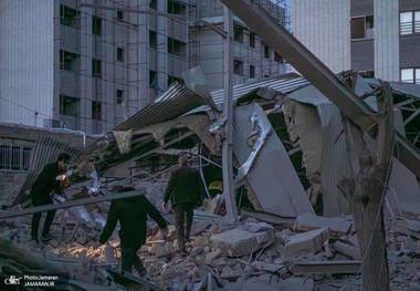 زادگاه امام خمینی(س) در بمباران دشمن + تصاویر