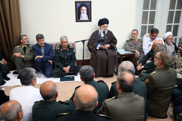 رهبر معظم انقلاب: علت افزایش حملات دشمنان احساس خطر آنان از قدرت فزاینده ایران است