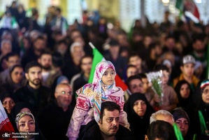 چهل و هشتمين اجتماع پرشور مردم در محله پيروزی