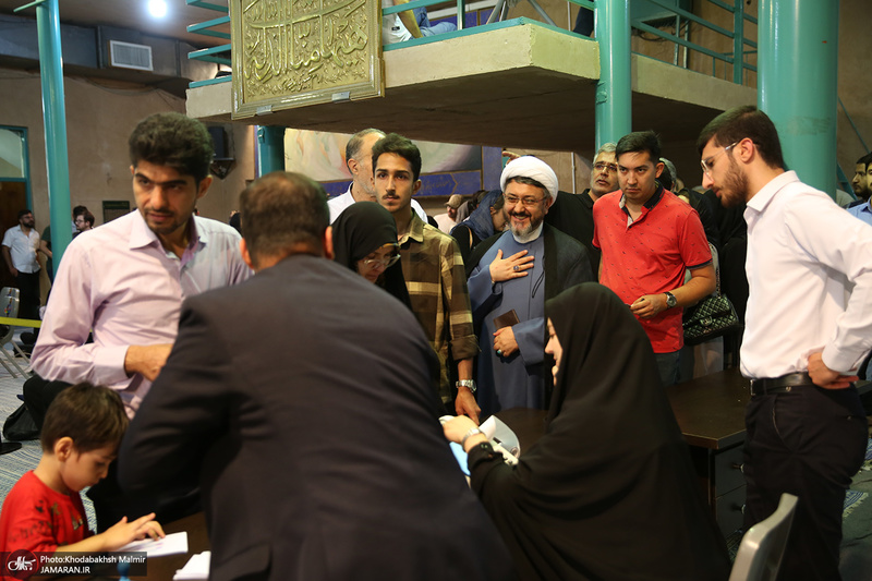 مرحله دوم انتخابات ریاست جمهوری چهاردهم در حسینیه جماران - 6