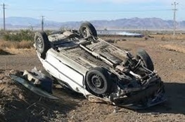 واژگونی خودروهای سواری در جاده های زنجان چهار مصدوم برجا گذاشت