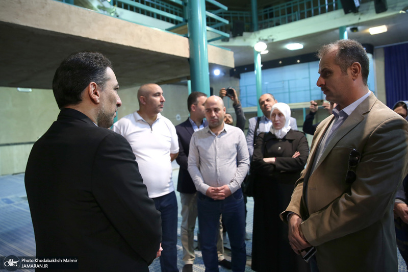 بازدید مدیران ارشد وزارتخانه های سوریه از بیت امام خمینی در جماران