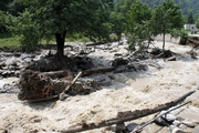 سیلاب ۲۰ میلیارد ریال به بخش کجور نوشهر خسارت وارد کرد