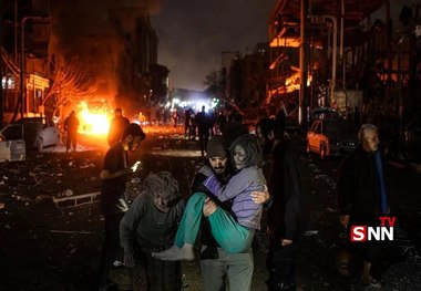 تصاویری دردناک از میدان نیلوفر تهران پس از حمله تجاوزگرانه آمریکا و رژیم صهیونیستی