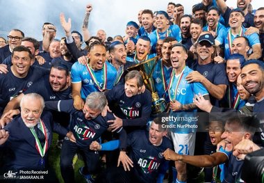 برای چهارمین بار؛ ناپولی قهرمان سری A ایتالیا شد+ عکس و ویدیوی گل ها