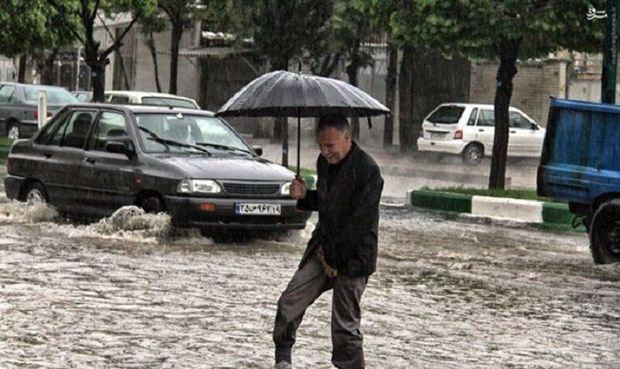 هواشناسی قزوین نسبت به آب گرفتگی معابر هشدار داد