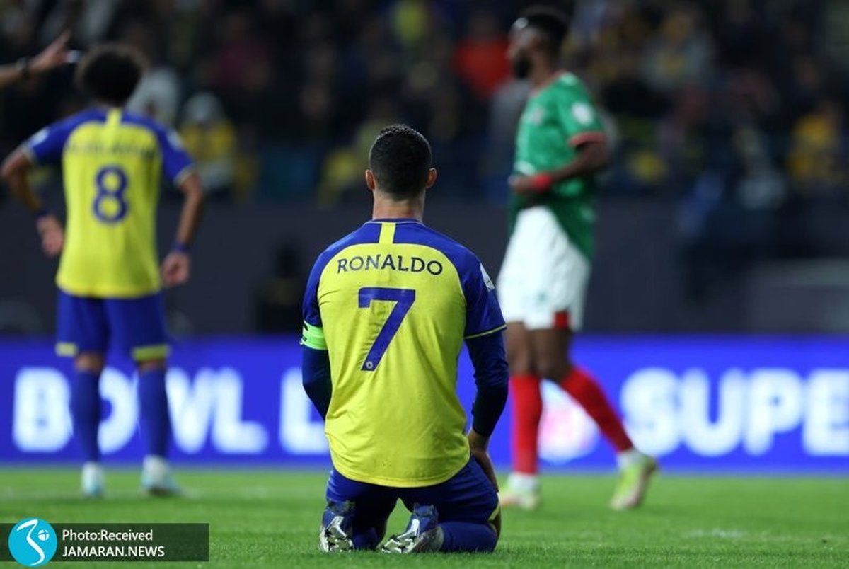 کریستیانو رونالدو در اولین بازی در عربستان نمره بد گرفت!