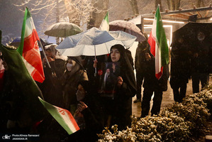 اجتماع مردمی در میدان تجریش تهران