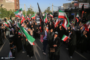 رزمایش «دختران جان‌فدای ایران» در فسا