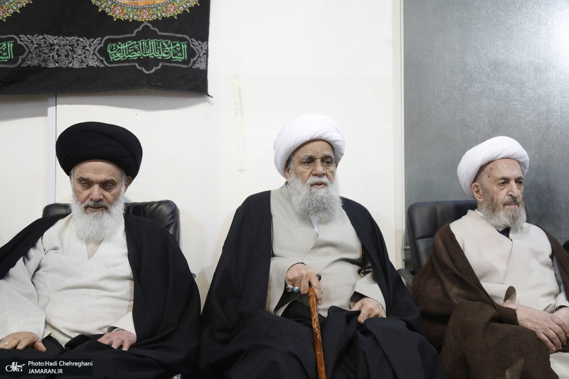 مراسم سالگرد همسر آیت الله العظمی سبحانی