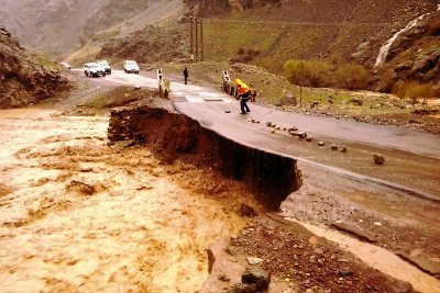 خسارت]چهار میلیارد ریالی سیلاب به راههای روستائی سوادکوه