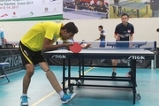 ترکیب تیم ملی تنیس روی میز جانبازان و معلولین در بازی‌های پاراآسیایی ۲۰۱۸