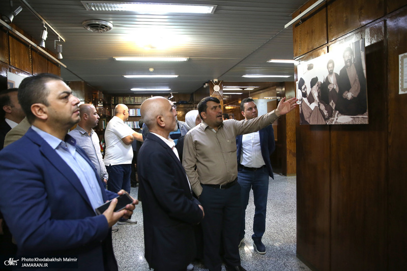 بازدید مدیران ارشد وزارتخانه های سوریه از بیت امام خمینی در جماران