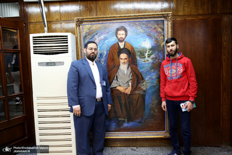 بازدید جمعی از شرکت کنندگان سی وششمین دوره مسابقات بین المللی قرآن کریم از جماران‎