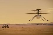 پرواز موفق هلی‌کوپتر «نبوغ» بر فراز مریخ +ویدیو
