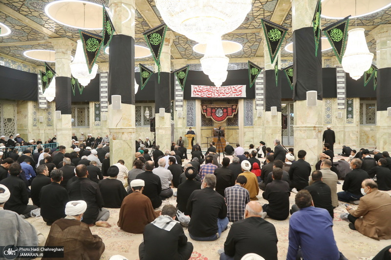 مراسم بزرگداشت مرحوم حاج محمد تقی انصاریان‎ در مسجد اعظم قم