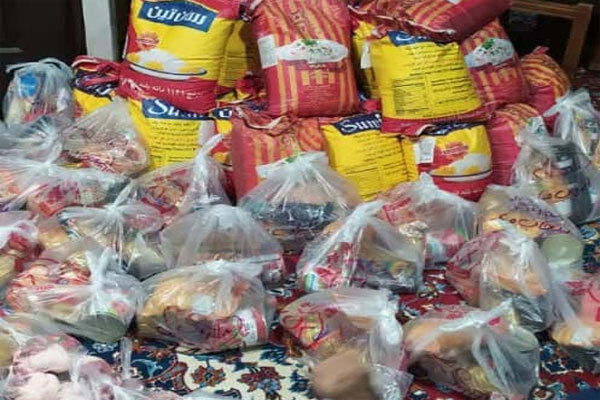توزیع ۱۲۰۰ بسته معیشتی در شهرستان صومعه سرا