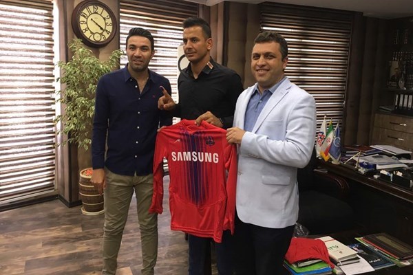 حامد لک به نساجی مازندران پیوست+عکس
