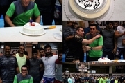 جشن تولد محمد بنا در اردوی تیم ملی+ عکس