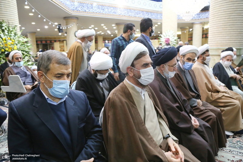 مراسم بزرگداشت همسر مرحوم آیت الله العظمی فاضل لنکرانی (ره)
