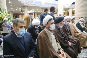 مراسم بزرگداشت همسر مرحوم آیت الله العظمی فاضل لنکرانی (ره)