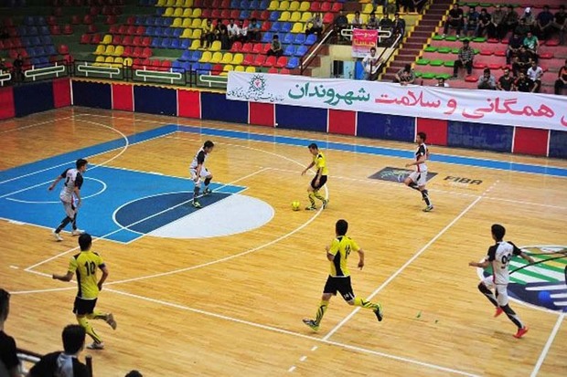 مسابقات فوتسال جام رمضان در قزوین پایان یافت